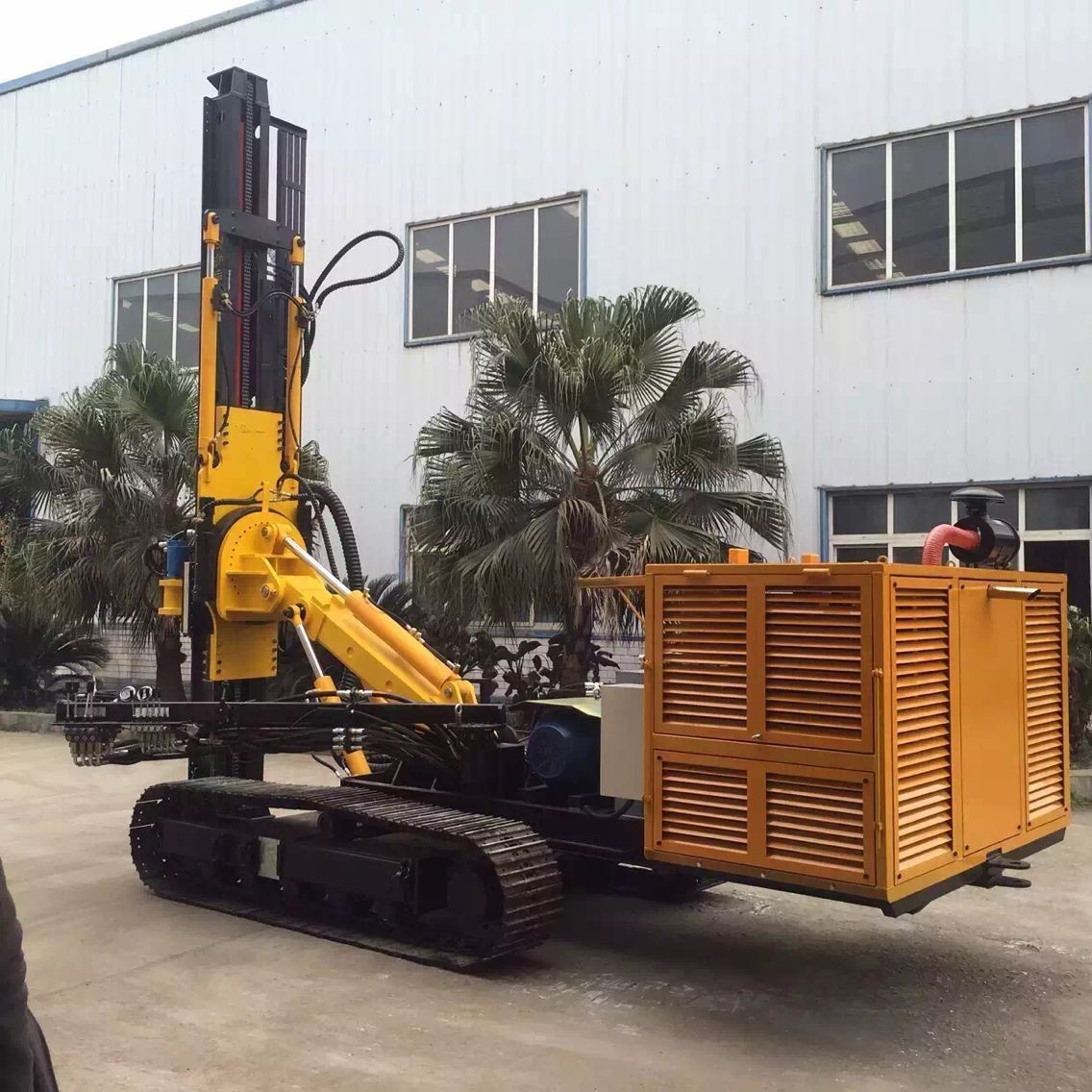 哈邁 HM90AC全液壓履帶錨固鑽車 基坑支護隧道管棚鑽機