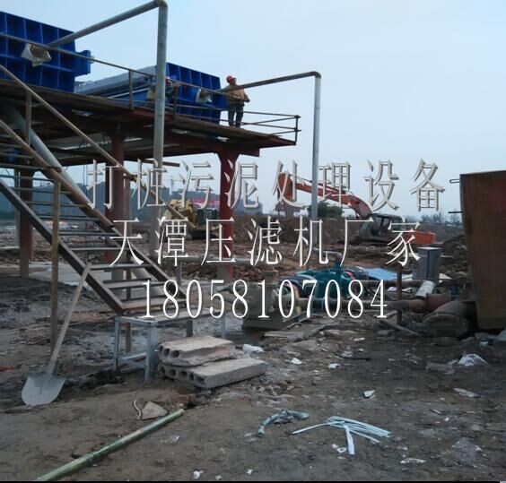 壓濾機出租 杭州壓濾機出租 打樁壓濾機出租，河道清淤泥漿處理