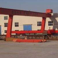 陝西榆林行吊廠家製造—單主梁吊鉤門式起重機