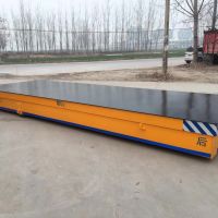 陝西無軌膠輪自由轉向電動平車—西安天成重工