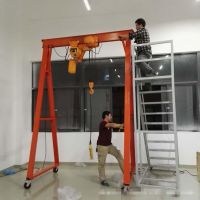 中山各種尺寸遙控升降移動龍門架 簡易龍門鋼製龍門架