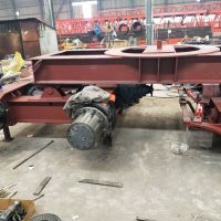 長垣魏莊傑運運梁平車現場製作