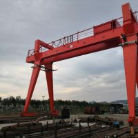 寧波MG型雙梁門式起重機施工現場，銷售，安裝，優質售後。