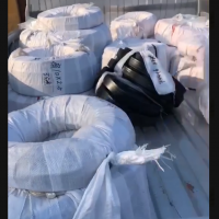 發往武漢的起重機配套電纜以裝車，感謝信任！--豪達電纜！