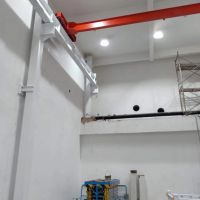 廣州花都區現場製作單梁起重機