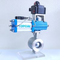 上海氣動V型不鏽鋼球閥-V型調節閥工廠直銷價