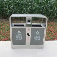 河南天祥 戶外不鏽鋼垃圾箱分類垃圾桶公共果皮箱 支持批發定製