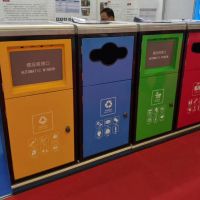 河南天祥戶外果皮箱四分類環保垃圾桶 廠家直銷 支持批發定製