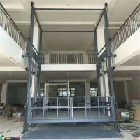 小型簡易升降機 導軌式鏈條升降平台 升降貨梯生產廠家