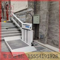 地鐵斜掛式無障礙升降平台使用 斜掛式升降平台 自動升降機