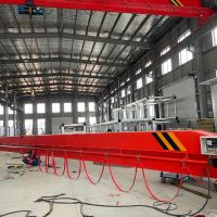 宜昌興山縣電動單梁橋式起重機，行吊