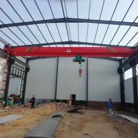 連雲港LD型16噸電動單梁起重機行車