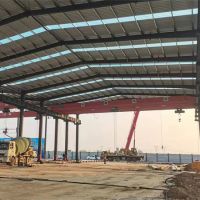 廣州歐式雙梁起重機 10噸 可定製適用於各種工業場合